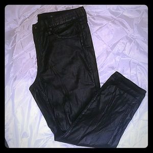 Adriano Goldschmied AG faux leather pants EUC